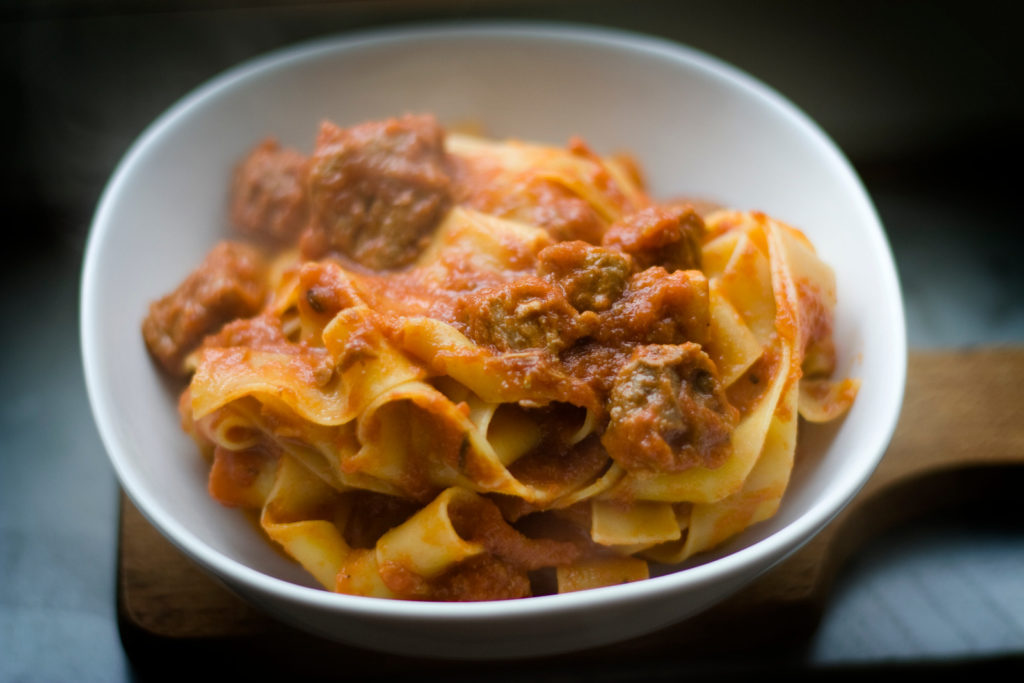 pappardelle al cinghiale